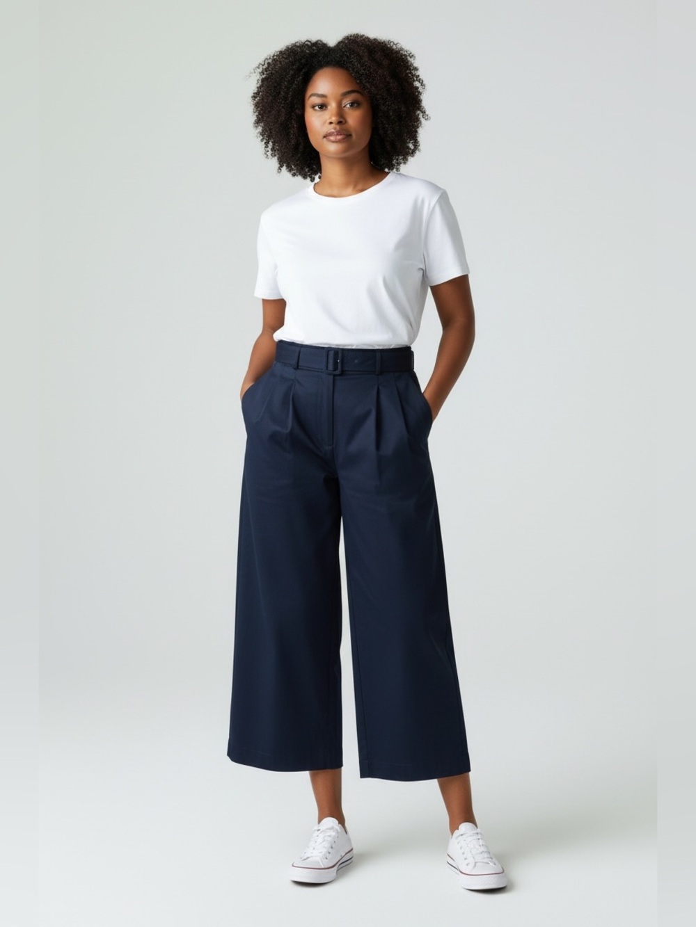 Banana Republic High-Rise Wide-Leg Utility Pant